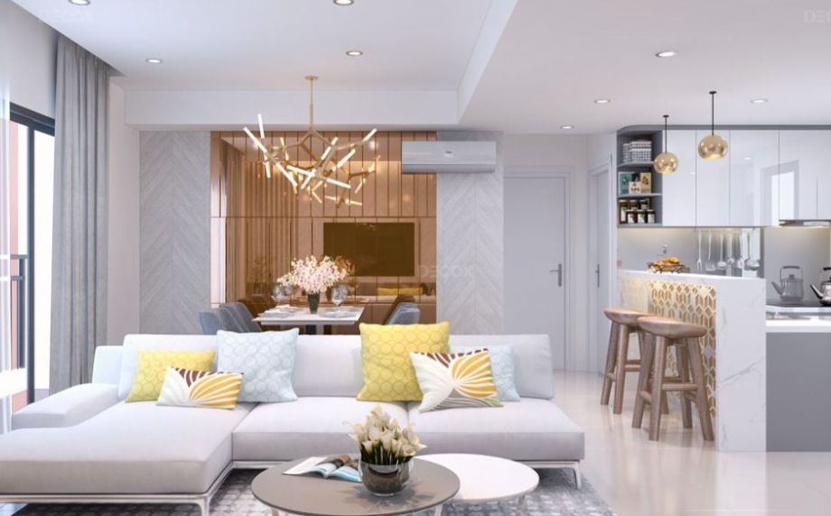 Cần cho thuê căn hộ 1 phòng ngủ The Miami Vinhomes Smart City, DT 48m2, view nội khu giá tốt